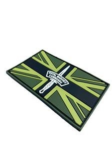 British Royal Marines Commando Union Jack Flag Tactical Airsoft PVC Morale Patch