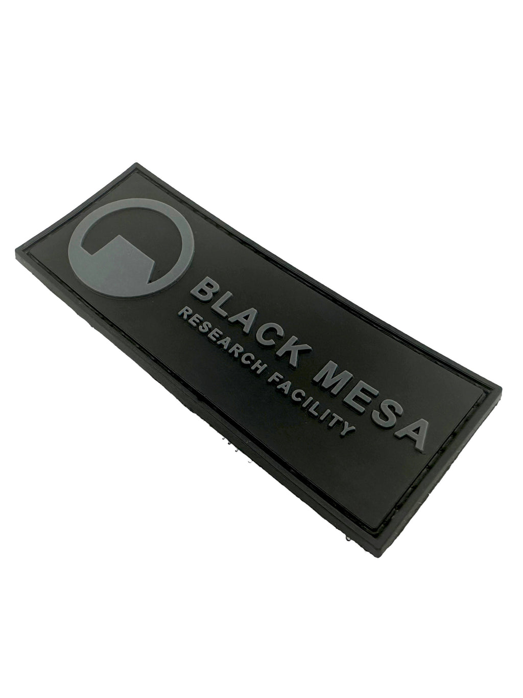 Black Mesa Research Facility Tactical PVC Airsoft Paintball Cosplay Fan Patch
