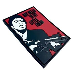 Say Hello To My Little Friend Al Pacino Tactical PVC Airsoft Patch