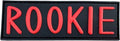 Rookie Airsoft Paintball PVC Morale Patch