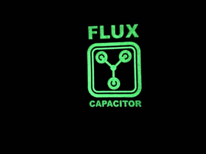 Flux Capacitor Back to the Future Tactical Airsoft Paintball PVC Morale Cosplay Fan Patch