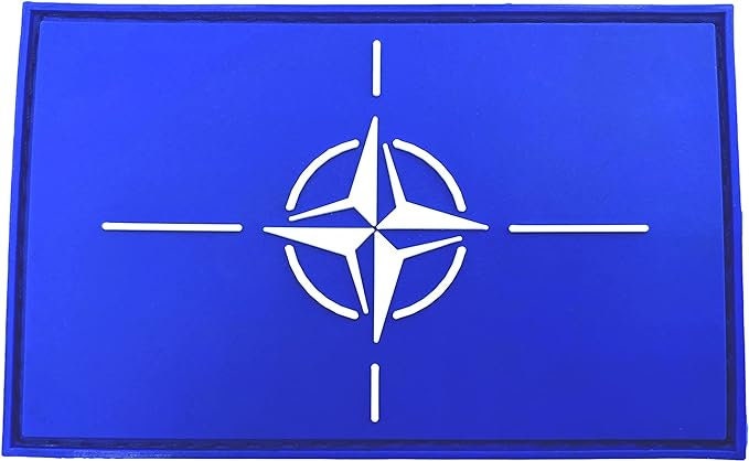 NATO Response Force Flag Tactical PVC Airsoft Paintball Cosplay Morale Patch