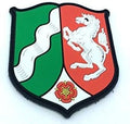 Nordrhein-Westfalen Coat Of Arms German Crest Airsoft Paintball PVC Morale Team Patch