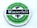 Winterfell Stark Brewed in the North GOT PVC Airsoft Paintball Morale Patch