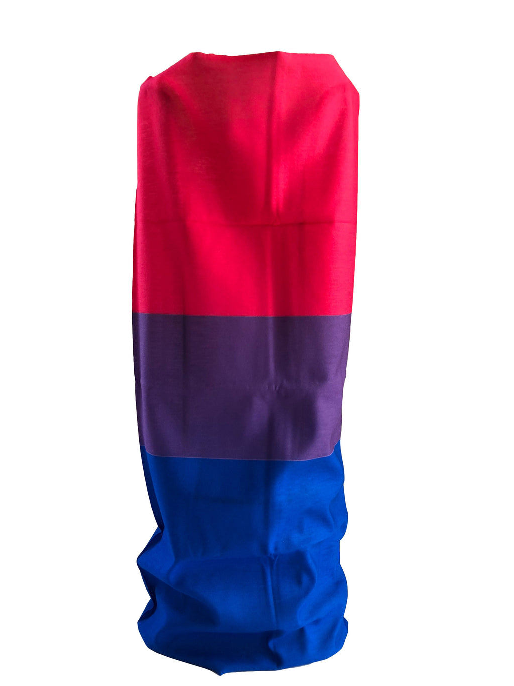 Bisexual Bi LBGTQ Gay Pride Flag Quick Dry Microfibre Bandana Neck Snood Head Wrap Headband Scarf Face Mask Ultra Soft Elastic Headscarf