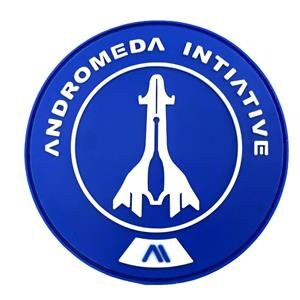 Andromeda Initiative Glow in the Dark Mass Effect PVC Airsoft Paintball Cosplay Morale Patch