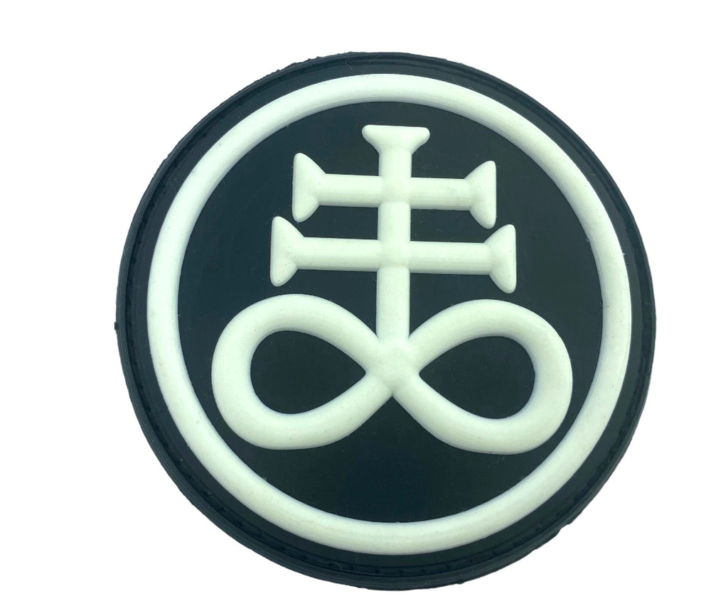 The Leviathan Cross Satan Cross Devil Cosplay PVC Airsoft Paintball Patch