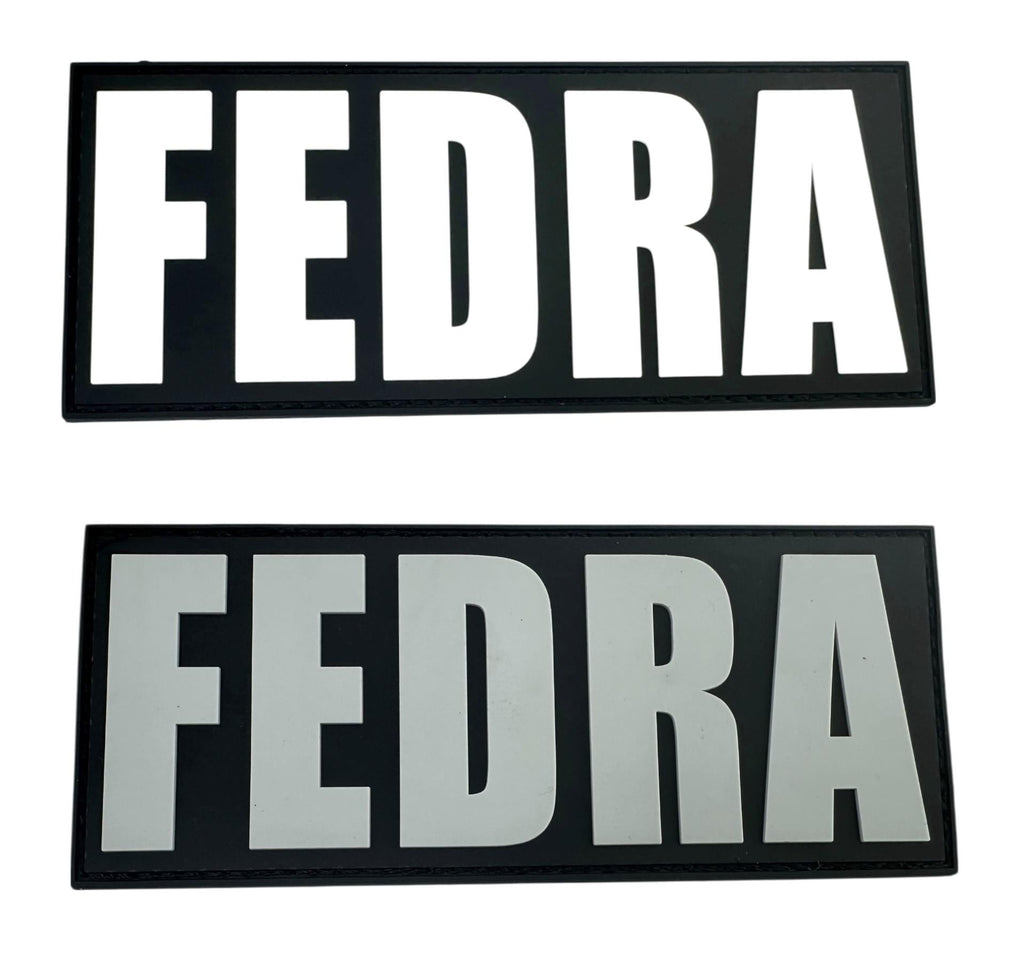 FEDRA Tactical Airsoft Paintball PVC Morale Fan Patch