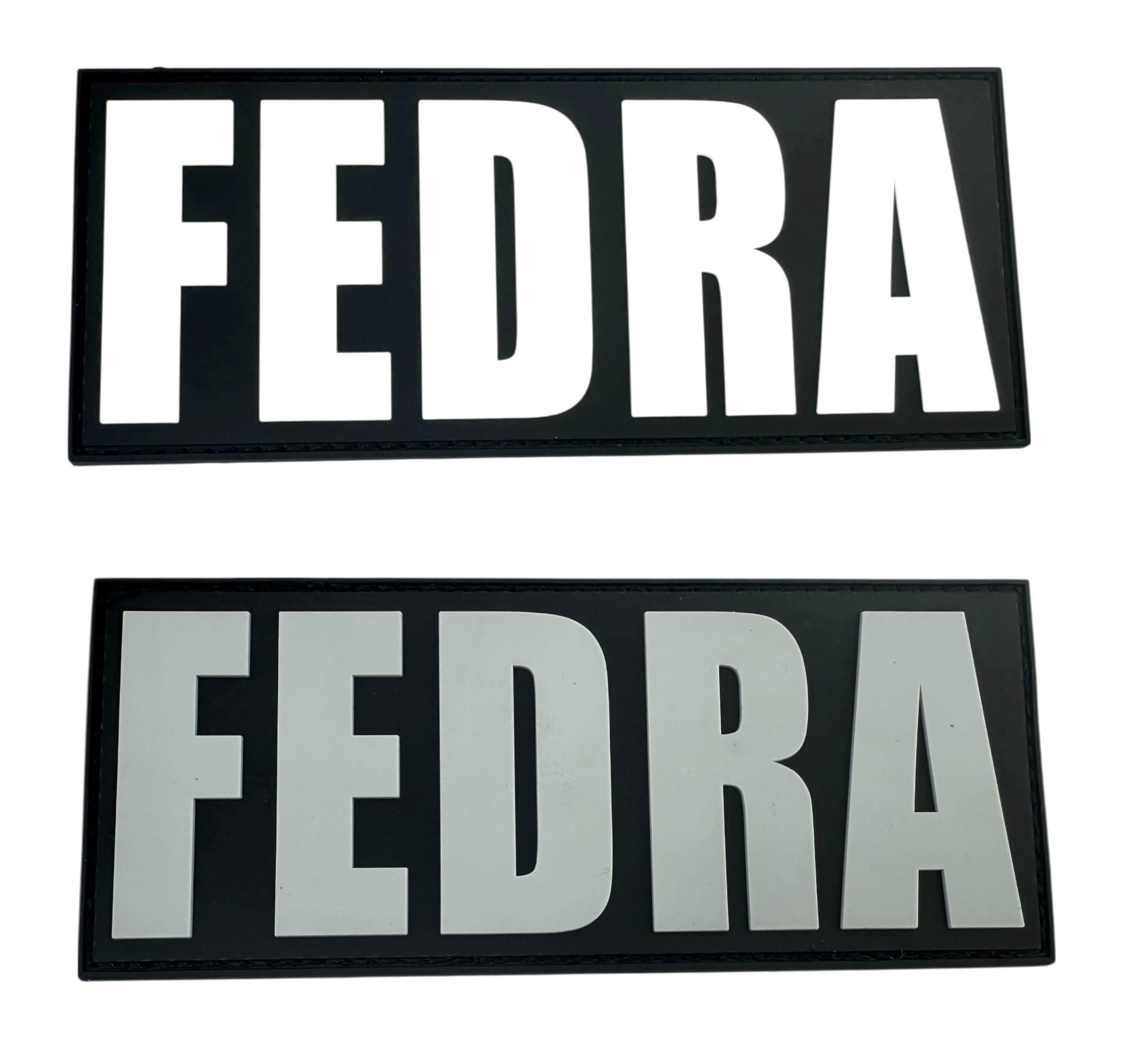 FEDRA Tactical Airsoft Paintball PVC Morale Fan Patch