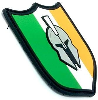 Ireland Irish Centurion Tricolour Flag Airsoft PVC Morale Cosplay Team Patch