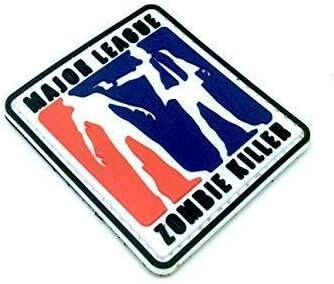 Major League Zombie Killer PVC Airsoft Paintball Cosplay Morale Patch