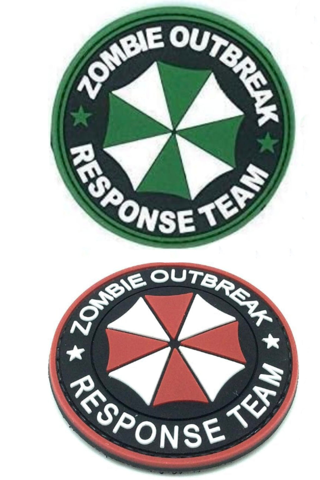 Zombie Outbreak Response Team Umbrella Emblem PVC Tactical Airsoft Paintball Patch