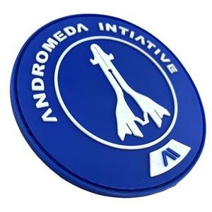Andromeda Initiative Glow in the Dark Mass Effect PVC Airsoft Paintball Cosplay Morale Patch