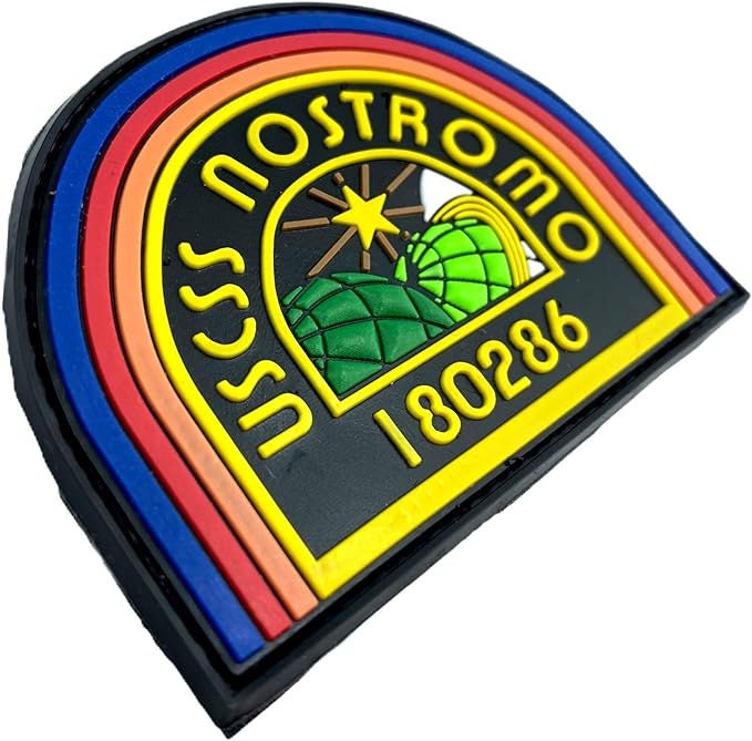 USCSS Nostromo Crew Alien Airsoft Paintball PVC Morale Cosplay Sci Fi Fan Patch