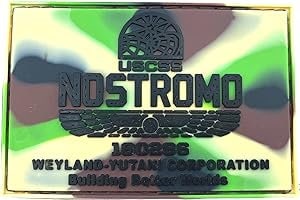 USCSS Nostromo Alien Weyland Yutani Building Better Worlds Airsoft Paintball PVC Morale Sci Fi Patch
