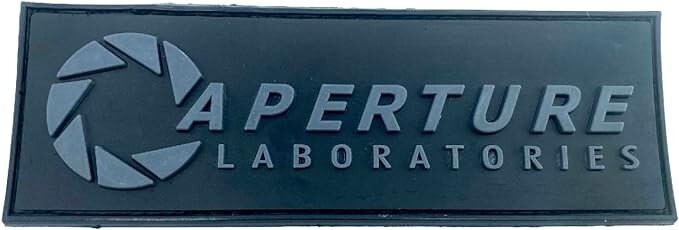 Aperture Laboratories Portal PVC Airsoft Paintball Cosplay Patch