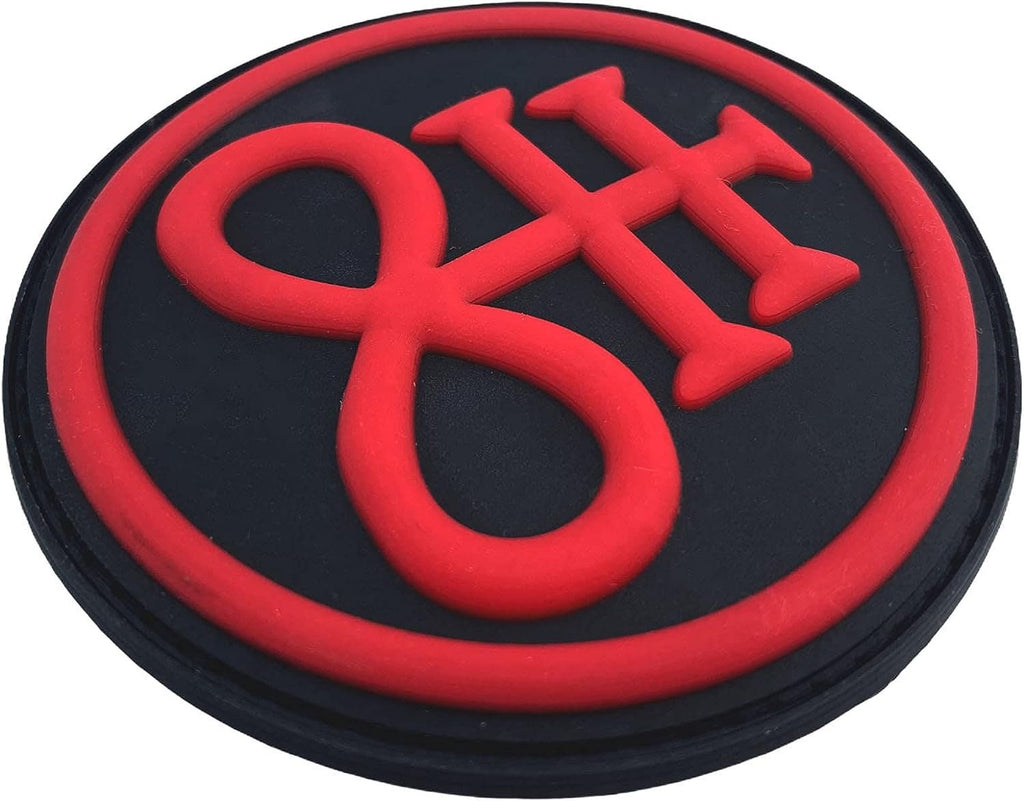 The Leviathan Cross Satan Cross Devil Cosplay PVC Airsoft Paintball Patch