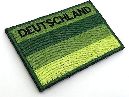Deutschland German Subdued Cosplay Airsoft Paintball Embroidered Team Patch