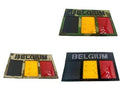 Belgium Belge Belgique Reflective Camouflage Flag Tactical Laser Cut Airsoft Paintball Field Patch