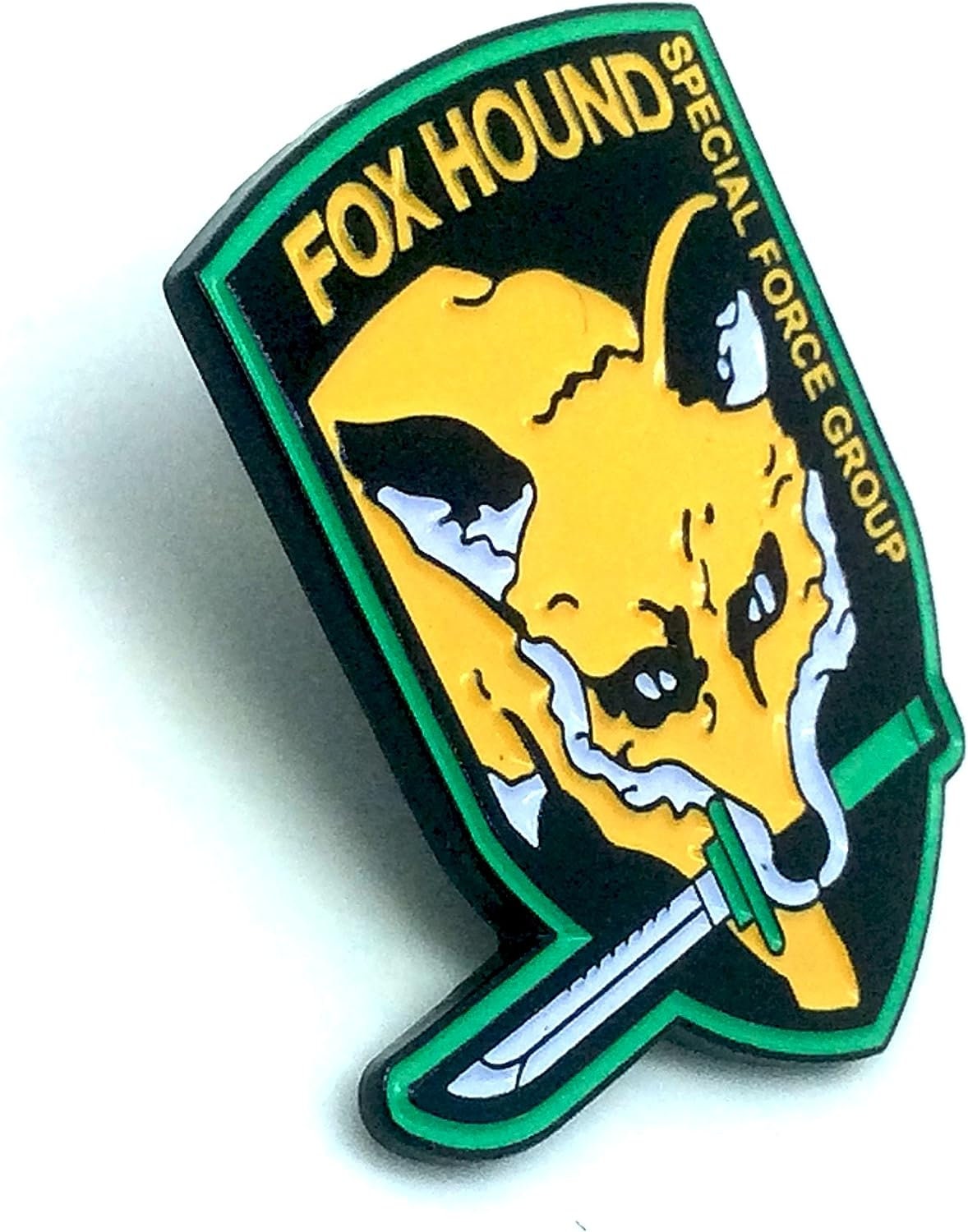 Foxhound Special Force Group MGS Cosplay Metal Pin Badge Brooch